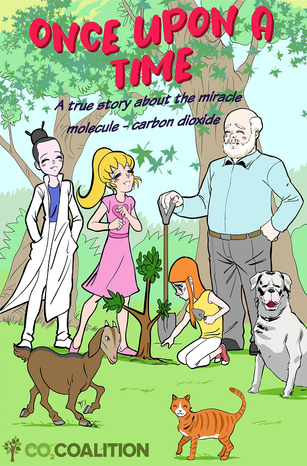 Once Upon a Time: A true story about the miracle molecule--carbon dioxide (Book One)
